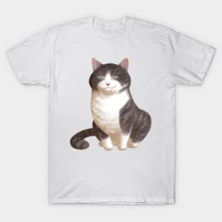 Badger the Happy Cat T-Shirt